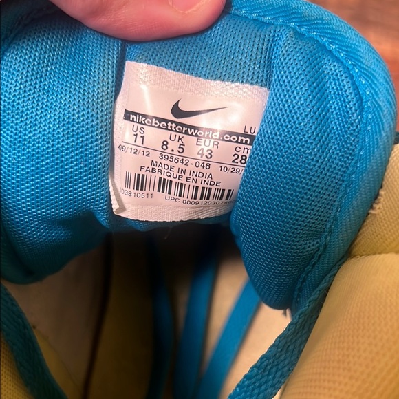 Nike High-Tops in Blue, Purple, and Gray, Women’s 11 - Picture 7 of 11